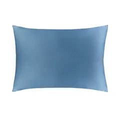 Набор наволочек из премиального сатина джинсово-синего цвета из коллекции essential, 50х70 см