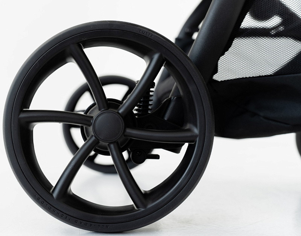 Детская коляска Noordi Fjordi V2 4 в 1 с автокреслом Terra Black и базой 1462150 Alpine Moss