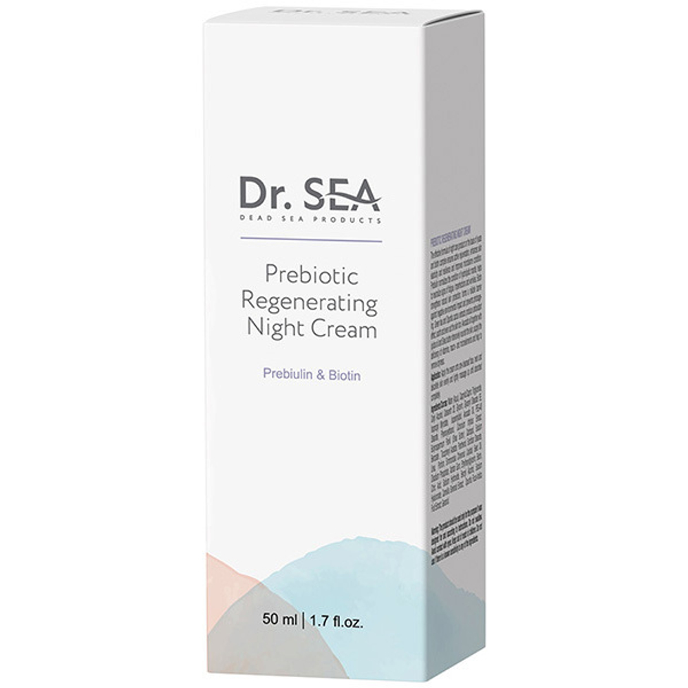 Восстанавливающий ночной крем с Пребиотиком Dr.Sea Prebiotiс Regenerating Night Cream 50мл