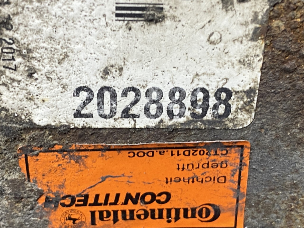 Подушка пневмоподвески задняя 2018г.