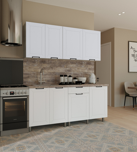 Кухня РИВЬЕРА готовое решение 1,8м