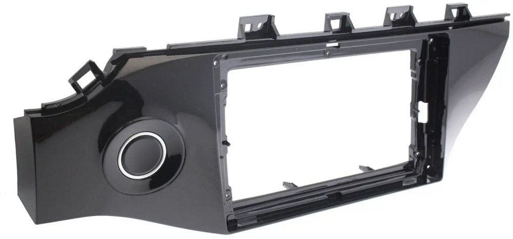 Магнитола для KIA Rio 4, Rio X-Line 2017-2020 (рамка 9 с кнопкой) - FarCar BM1160M-2K монитор 9.5" 2K QLED на Android 14, TS10, 4+32Гб, CarPlay, 4G SIM-слот