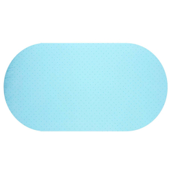 Набор постельных принадлежностей для овальной кроватки (75х125 см), голубой