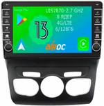 Магнитола для Citroen C4/DS4 2010+ - Airoc AB-2906 (кнопки и крутилки), Android 13, TS20, 6/128Гб, SIM-слот, CarPlay