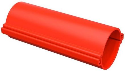 Труба гладкая ПВХ жесткая разборная d110мм красн. (дл.3м) IEK CTR30-110-K04-003