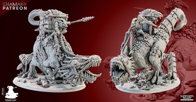 Seraphone Coldblood on Allosaurus