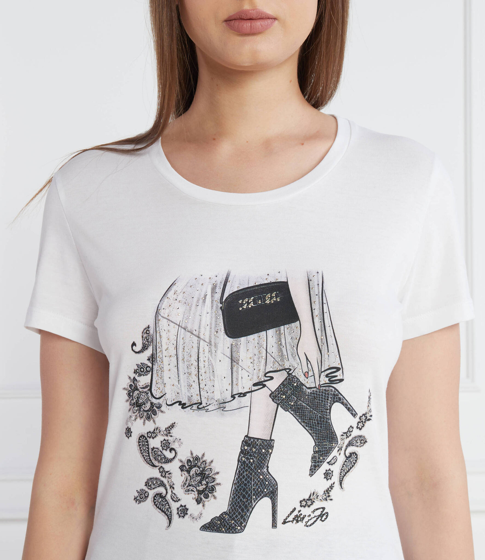 Футболка Liu Jo - белый(MF3272 J6409)