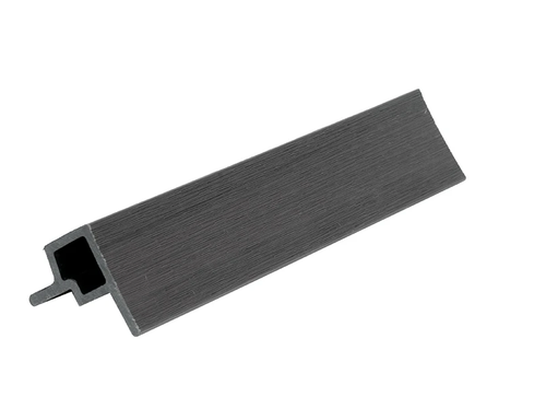 Угловой элемент из ДПК CO-EX MIX для фасадной панели 53х57х3600 мм серый