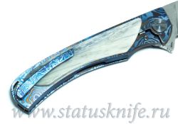 Нож Чебуркова Фриз Тимаскус Мамонт и Дамаскфотография - 5