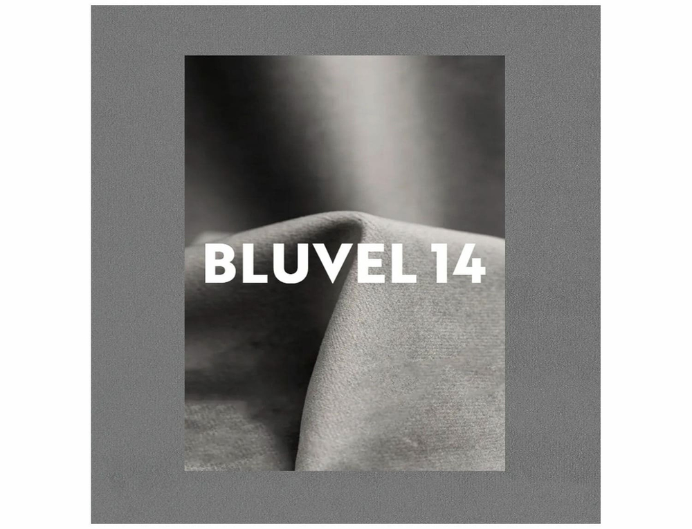 Стул SIGNAL ARCO Velvet Bluvel 14 серый/черный
