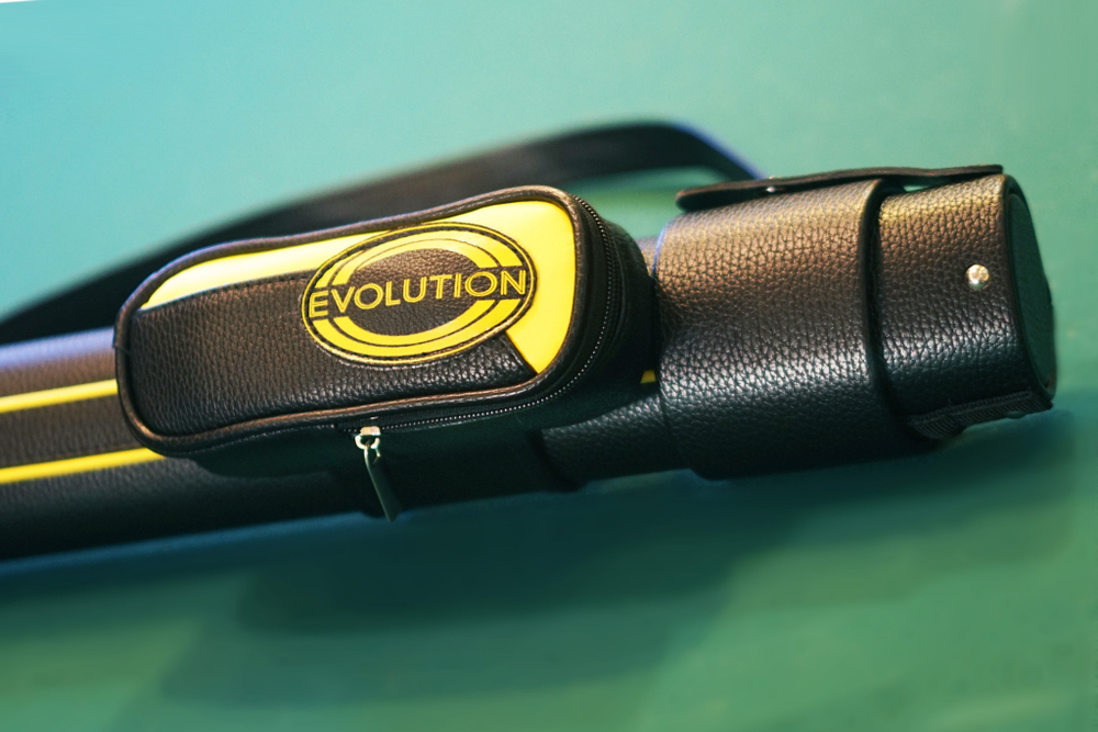 Тубус на 3-х составной кий Evolution CLUB (1 карман) (зеленый матовый)