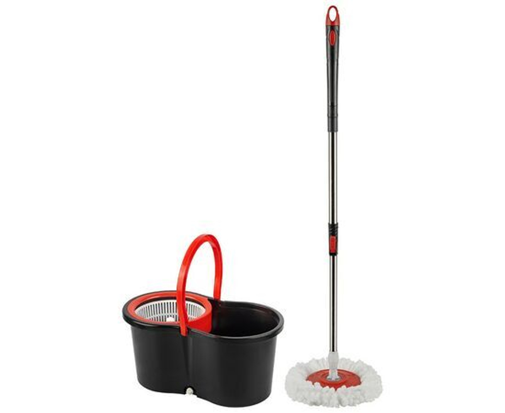Швабра с отжимом и ведром Торнадо MopM-23 PROMO, 2 насадка
