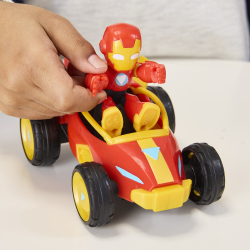 Hasbro G1471 — Машинка Iron Racer с фигуркой Marvel: Железный человек и суперкоманда G1471 — фото 10