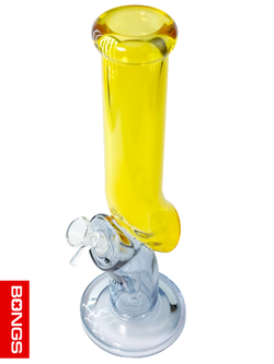 Бонг Infinity Yellow Tube Ice 32 см