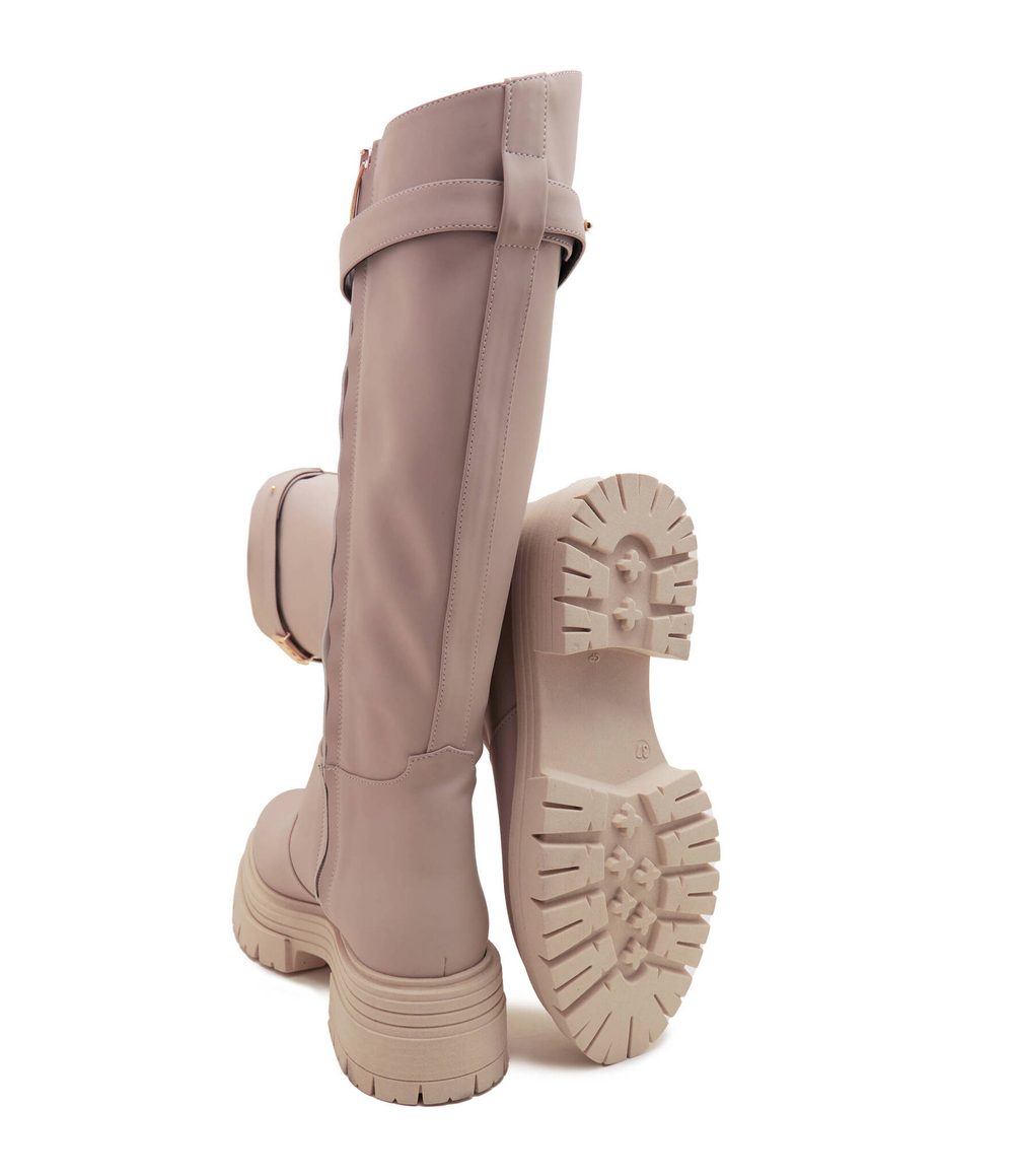 Офицерские сапоги PARTY Marella - бежевый(67960235)