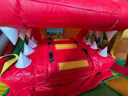 Коммерческий надувной батут «Белый клык ультра», 6*5*4 м