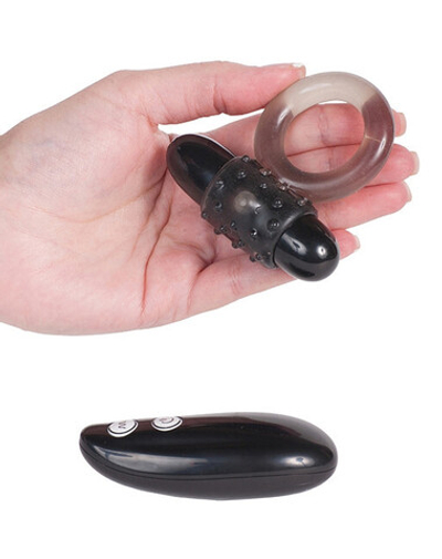 Эрекционное кольцо на дистанционном управлении 7 Creation premium Range Knuc (черный) (Цвет: черный)