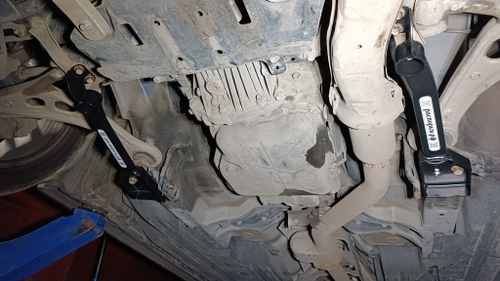 Усилители жесткости передние нижние боковые Subaru Levorg, Subaru XV 1 ДОрест (GP), Subaru Forester 4 (SJ) (ПОД ЗАКАЗ)