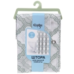 Штора для ванной PVC 180*180"Картье»