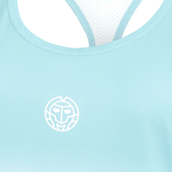 Женская теннисная майка BIDI BADU Crew Gradiant Tank Top Women - Turquoise, White