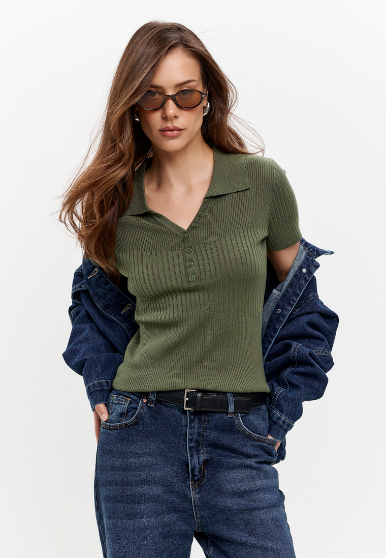 Трикотажный топ