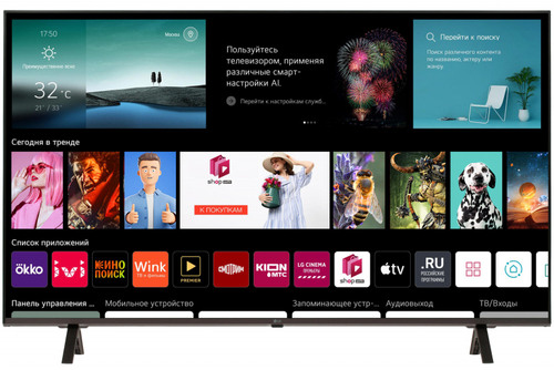 тв ЖК LG 50UR78009LL  ARUB Smart