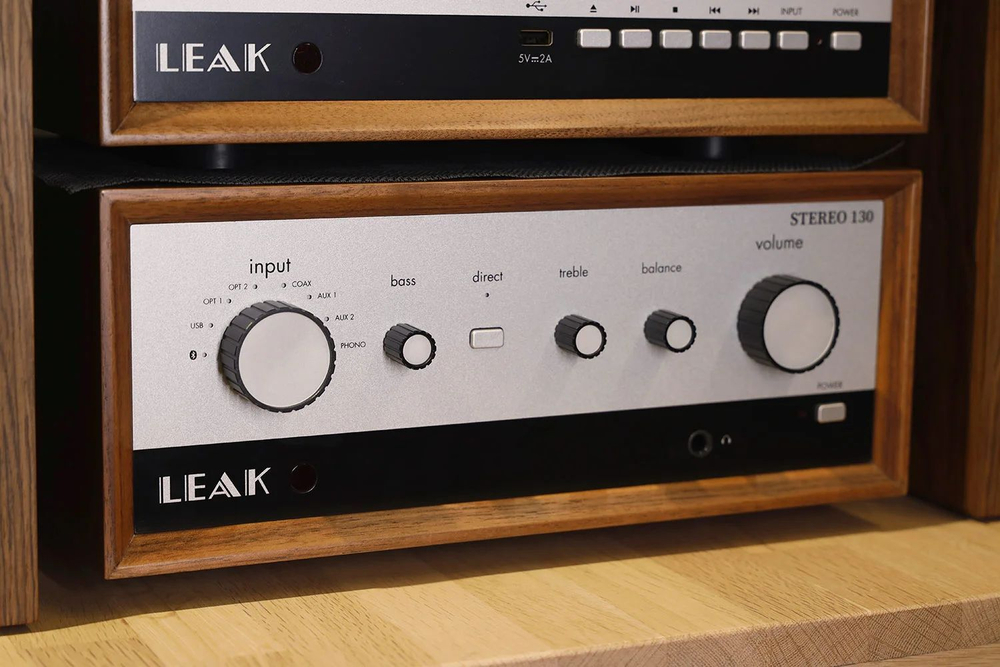 Интегральный усилитель Leak Stereo 130 Walnut