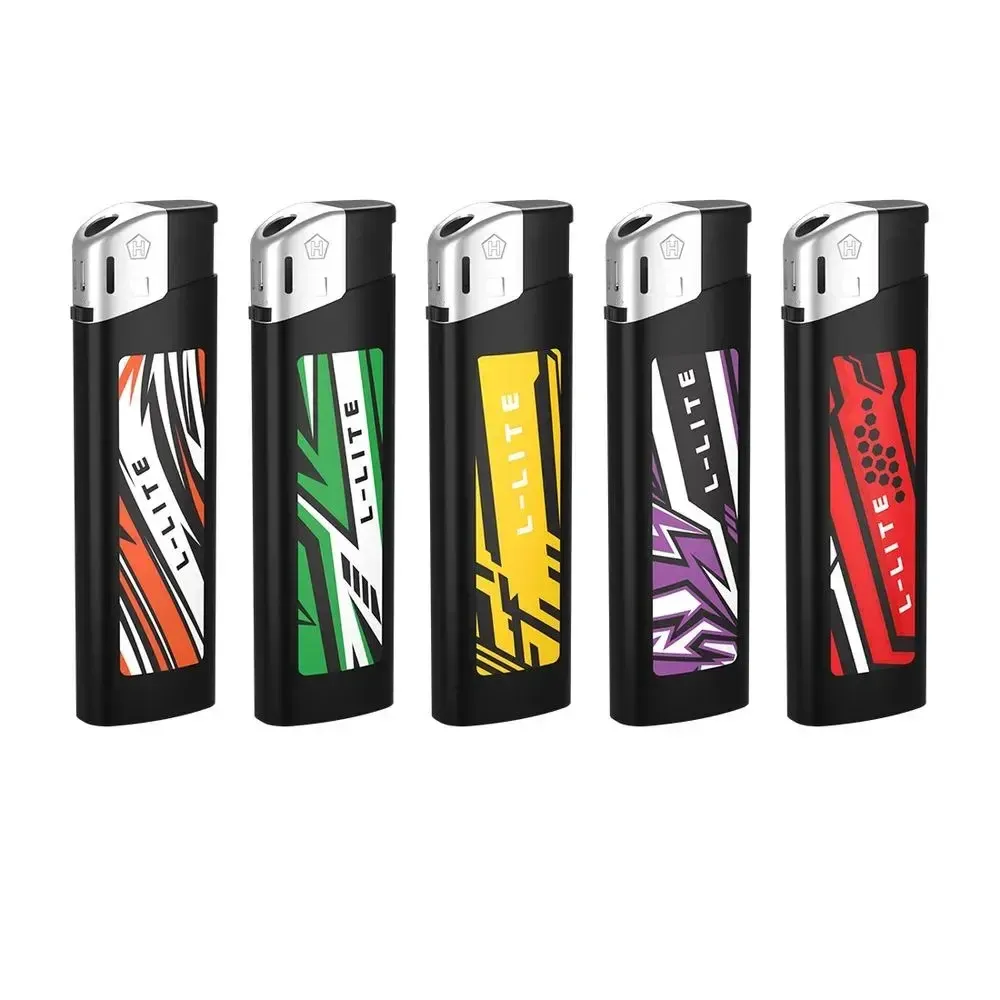 Зажигалка пьезо RFP8255-R Graffiti Pattern 1 (комплект 50 шт)
