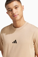 Футболка adidas Essentials Small Logo Single - бежевый