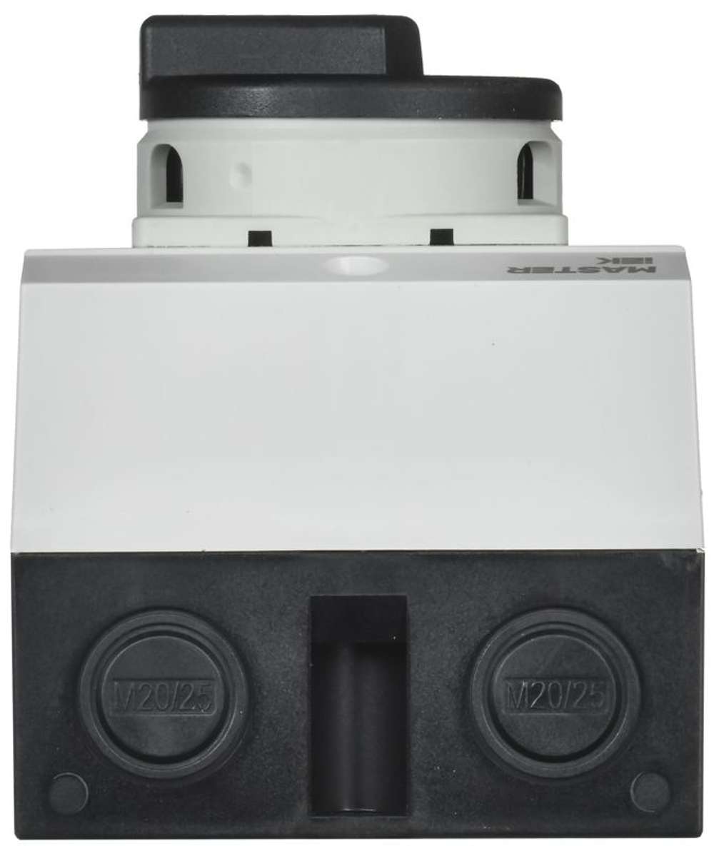 Переключатель кулачковый 10А (сх. 54) в боксе закрытая рукоятка IEK MI-CS21-010-054