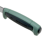 Нож Morakniv Basic 546 нержавеющая сталь, пласт. ручка (зеленая) серая. вставка