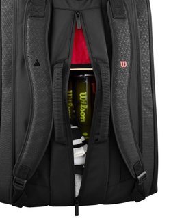 Теннисная сумка Wilson Clash V3 15PK - Black