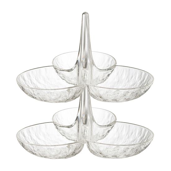 Набор менажниц из акрила arctic, прозрачный, 2 шт.