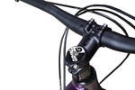 Велосипед 27,5" Stark'24 Viva 27.2 D р.14.5" фиолетовый матовый/черный