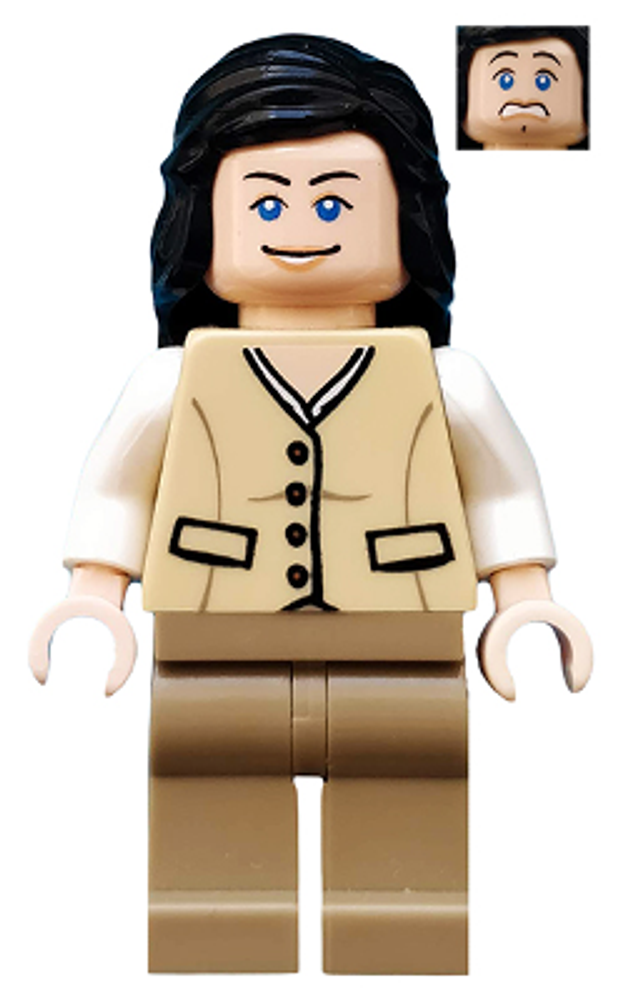 Минифигурка LEGO iaj019 Мэрион Рэйвенвуд (Трещина на лице)