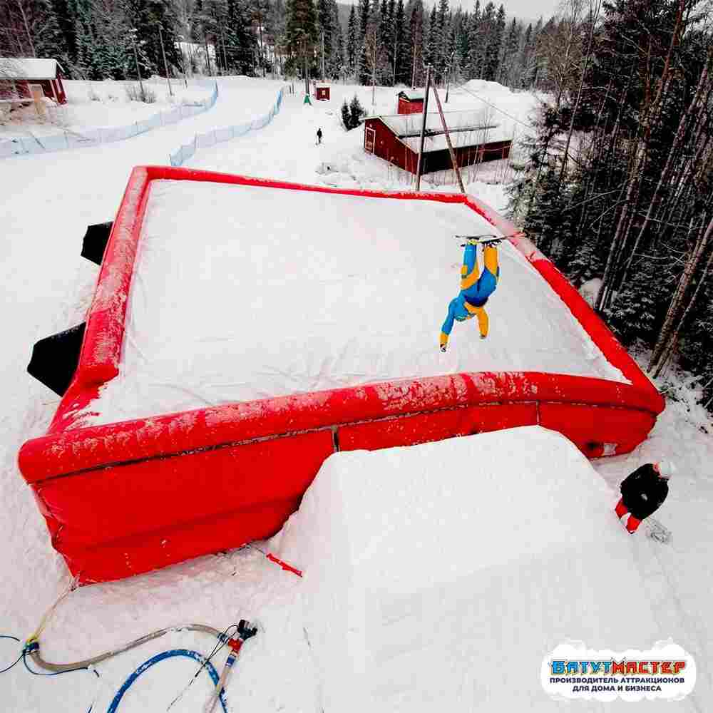 Каскадёрская подушка «Мягкая посадка», 15×15×3,5 м