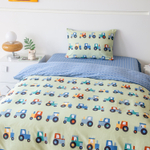 Комплект постельного белья на резинке Сатин Люкс KIDS 100% хлопок CDKR086