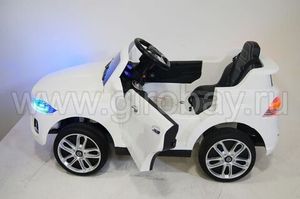 Детский электромобиль River Toys JAGUAR P111BP белый