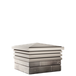 Колпак полимеркомпозитный Bona 385*385 (1,5 кирпича) бежевый