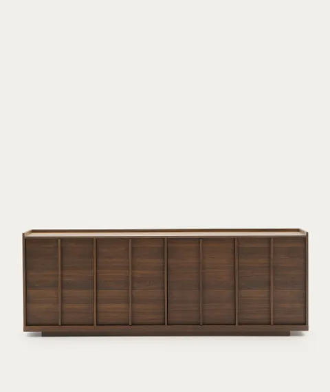 Onix Сервант с ореховым шпоном в темной отделке 200 x 80 см