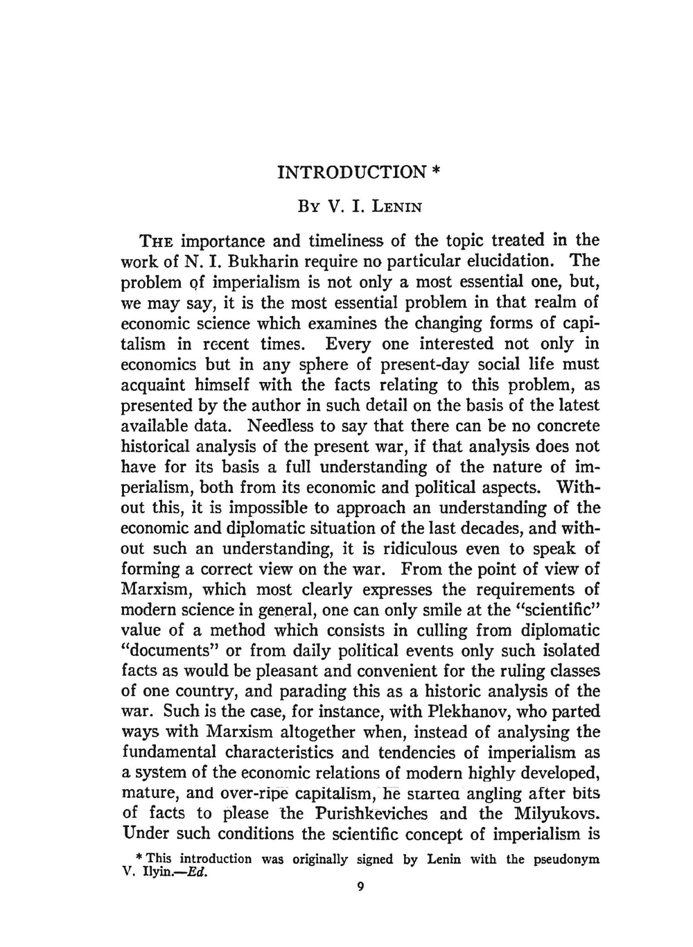 Imperialism and World economy | Nikolai Ivanovich Bukharin