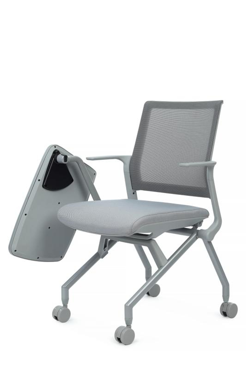 Кресло Riva с пюпитром Моби D2002TN Серый