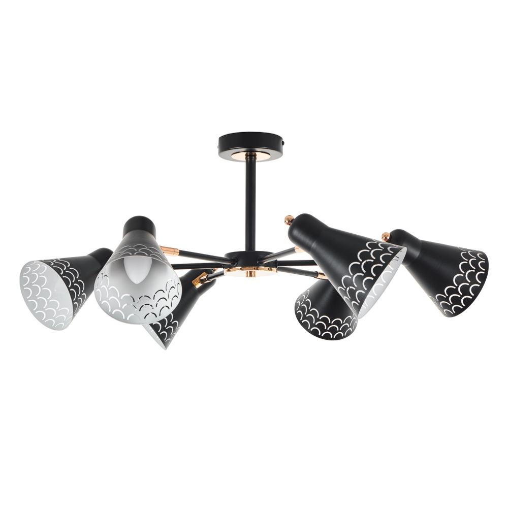 Потолочная люстра на штанге MyFar Chilly MR1531-6C
