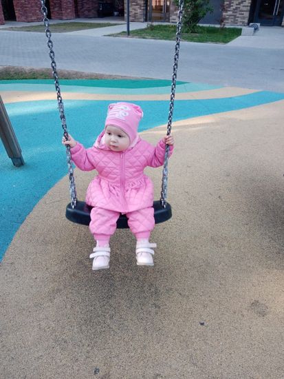 Шапочка хлопок с ушками, Собачка , голубая 44