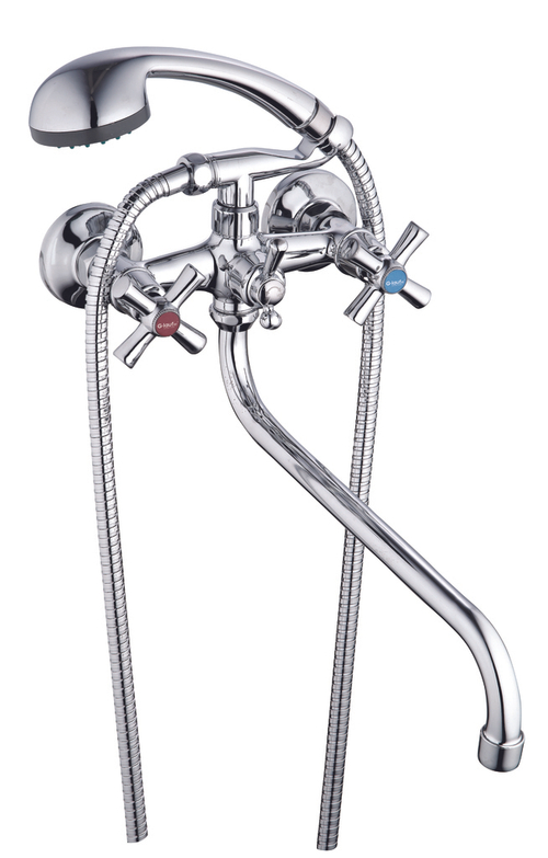 Смеситель для ванны и раковины 1/2 кер Glauf QFR7-A722