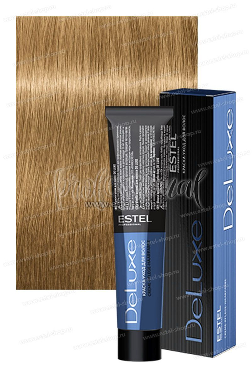 Estel DeLuxe 8/13 Светло-русый пепельно-золотистый 60 мл