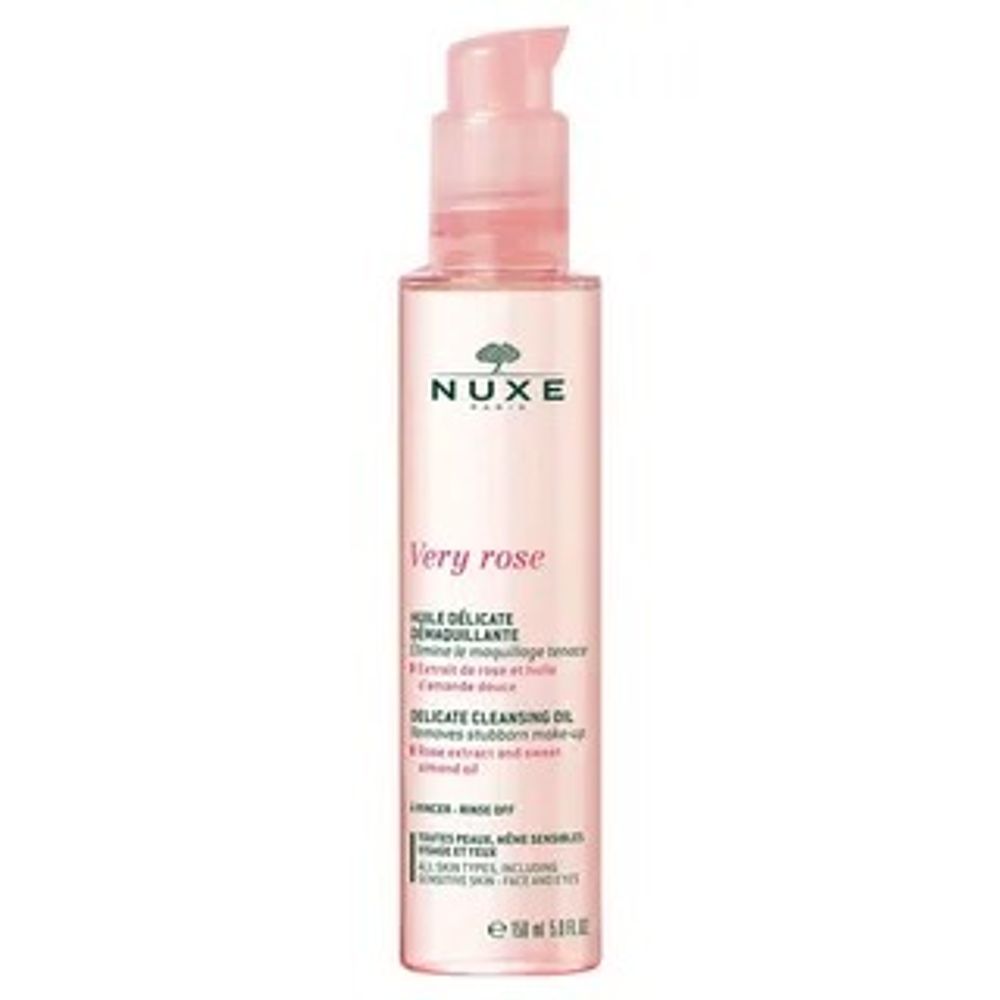 NUXE Very Rose Очищающее масло для снятия макияжа