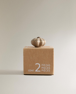 Мебельная ручка Zara Home, 3х3х5 см, керамика, 2 шт., 3399/555