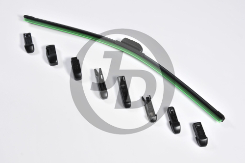 Щетка стеклоочистителя б/к 20/500мм (8 адаптеров) JD