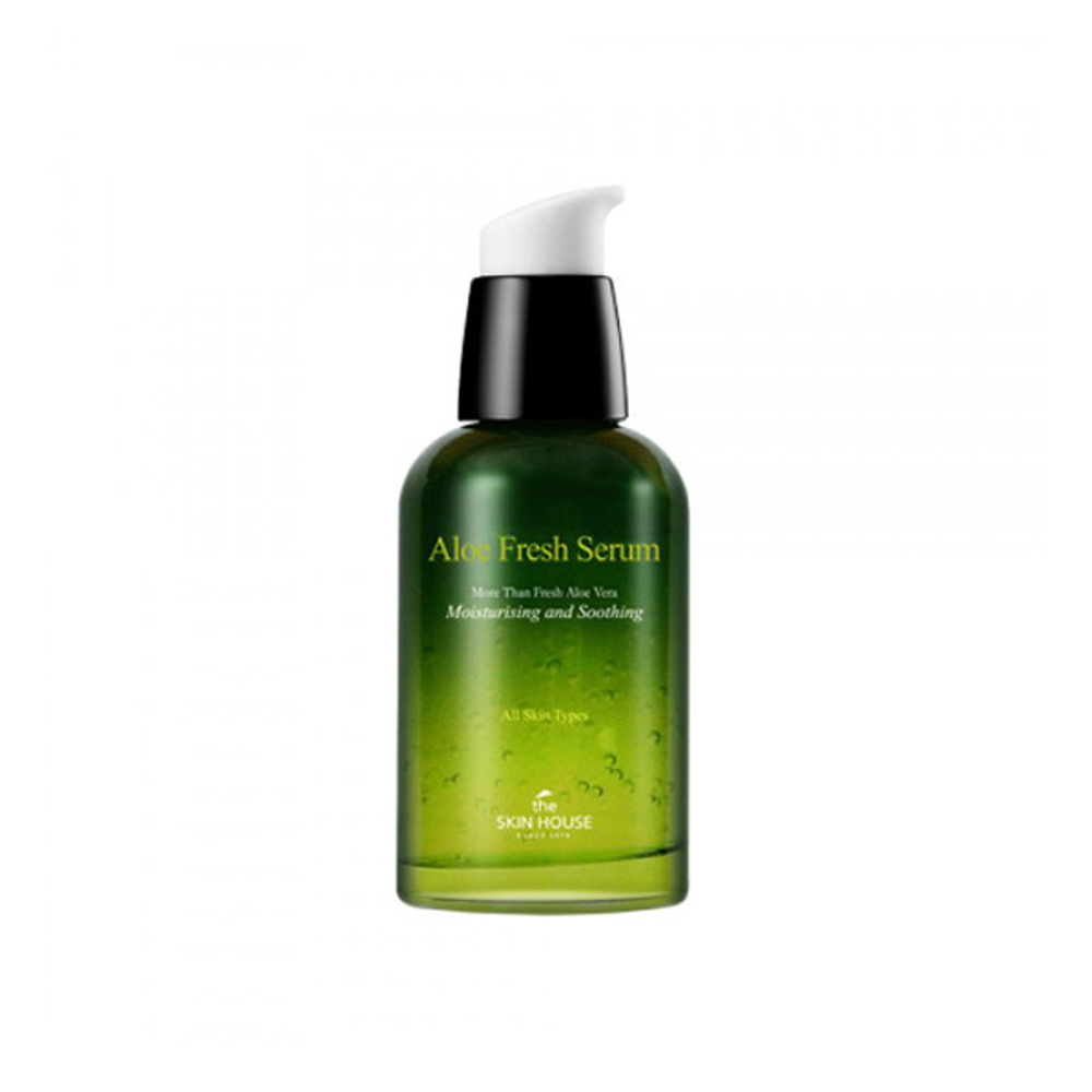Сыворотка увлажняющая и успокаивающая с экстрактом алое The Skin House Aloe Fresh Serum 50мл